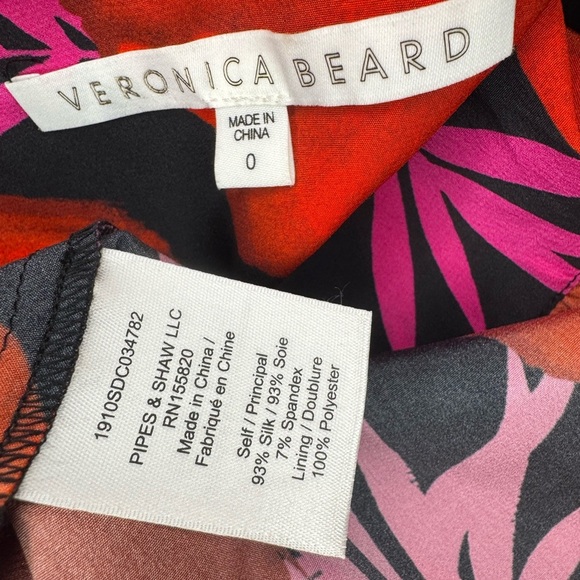 Floral Red and Pink Women's Top - Picture 13 of 16